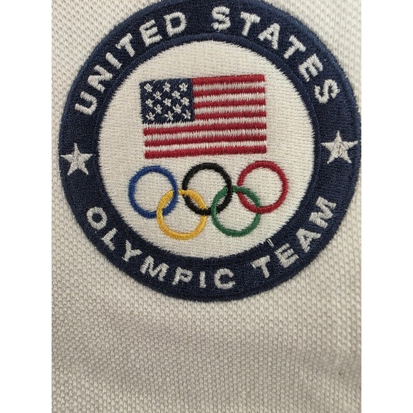 United States Olympic Team Jacket Mens XL White Polo Ralph Lauren 2012 Full Zip - Picture 3 of 10